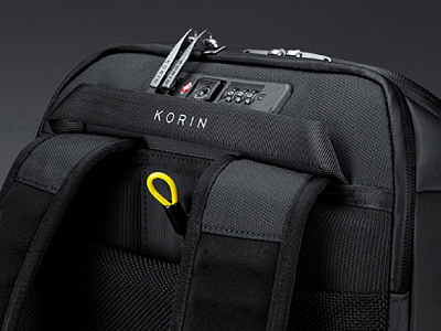 Водостойкий антикражный рюкзак FlipPack для ноутбука 15.6