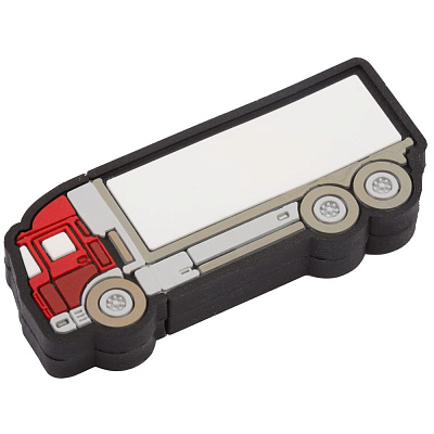 Флешка «Грузовик», красная, 16 Гб