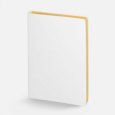 Ежедневник Nebraska Flex, недатированный, белый с золотистым (Золотистый)