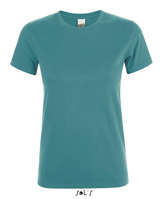 Фуфайка (футболка) REGENT женская,Винтажный синий S