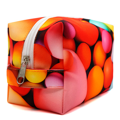 Несессер-косметичка Призм с полноцветной печатью, размер S (Мультиколор.)