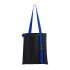 Шоппер Superbag black (чёрный с синим) - Фото 4