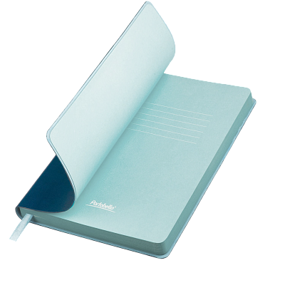 Ежедневник Латте (Latte NEW) недатированный, синий/голубой