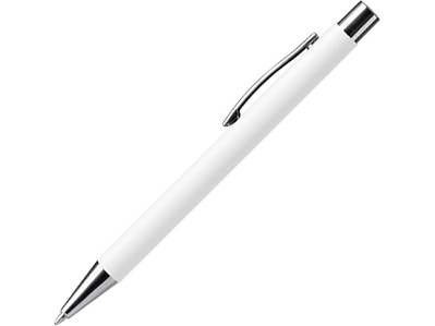 Ручка металлическая шариковая soft-touch DOVER (Белый)