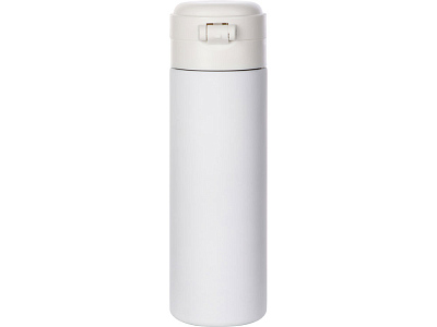 Вакуумная термокружка c кнопкой Guard, soft-touch, 400 мл