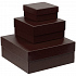 Коробка Emmet, средняя, коричневая - Фото 3