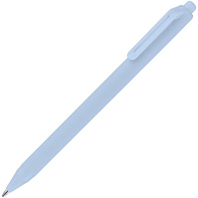 Ручка шариковая Cursive, голубая (Голубой)