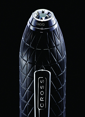 Шариковая ручка Cross Peerless Citizen LE Tokyo. Цвет - черный.