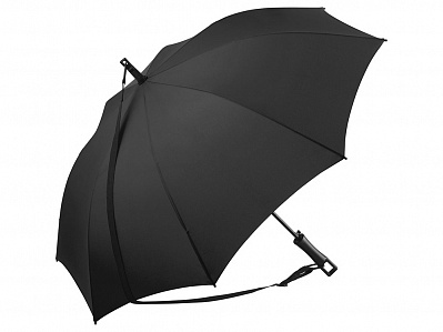 Зонт-трость Loop с плечевым ремнем (Черный)