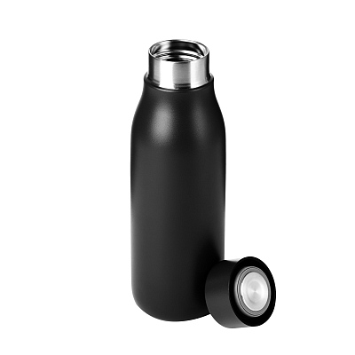 Термобутылка вакуумная герметичная Севилла (Sevilla), черная