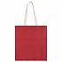 Холщовая сумка на плечо Juhu, красная - Фото 3