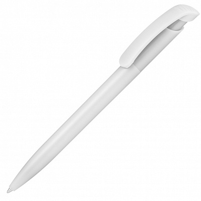 Ручка шариковая Clear Solid, белая (Белый)