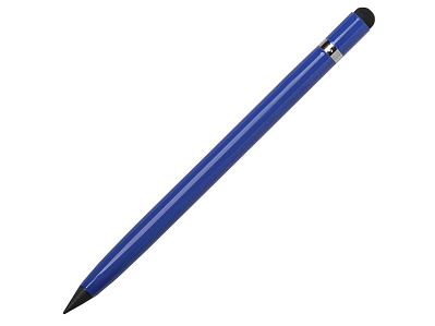 Вечный карандаш Eternal со стилусом и ластиком (Синий)