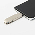 USB flash-карта CIRCLE OTG Type-C (32Гб), серебристая, 6,5х1,5х0,82 см, металл - Фото 3