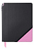 Записная книжка Cross Jot Zone, A4, 160 стр, ручка в комплекте. Цвет - черно-розовый - Фото 1