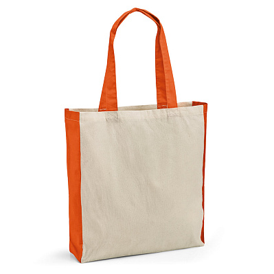 BAZAR. Сумка 140гр из 100% хлопка (Оранжевый)