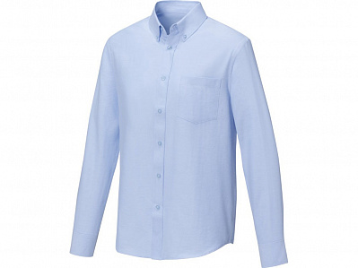 Рубашка Pollux мужская с длинным рукавом (Синий)