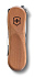 Нож-брелок VICTORINOX NailClip Wood 580, 65 мм, 6 функций, деревянная рукоять - Фото 2