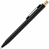 Ручка шариковая Chromatic, черная с золотистым - Фото 2