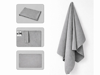 Спортивное полотенце Галпи (Графит)