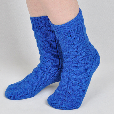 Носки подарочные "Irish", темно-синий_М, акрил