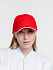 Бейсболка Generic, красная с белым кантом - Фото 9