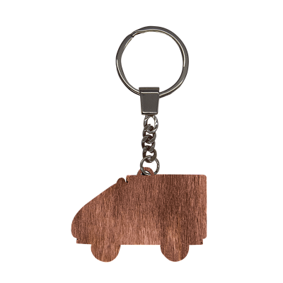 Брелок Скорая помощь (белый с красным)