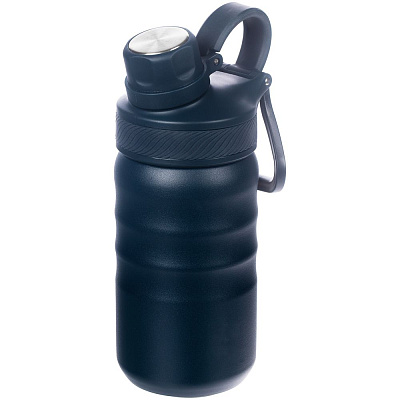 Термобутылка Fujisan 2.0 без логотипа, темно-синяя (Тёмно-синий)