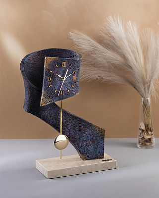 Часы "Пространство", бронзовый