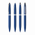 Ручка шариковая "Rocket", покрытие soft touch, темно-синий - Фото 3