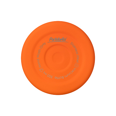 Термобутылка вакуумная герметичная Прима (Prima), оранжевая