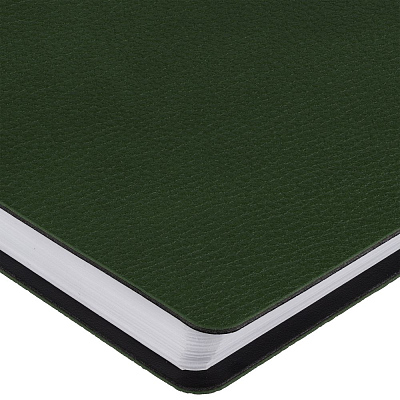 Ежедневник Strep Front на заказ, недатированный, зеленый