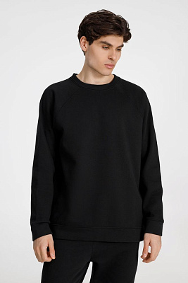 Свитшот унисекс S1, черный (Чёрный)