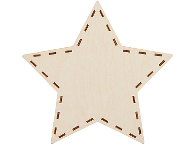 Шкатулка из фанеры в виде звезды Asteris