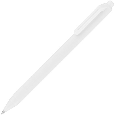 Ручка шариковая Cursive, белая (Белый)