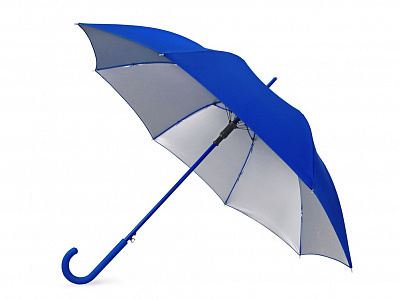 Зонт-трость Silver Color (Синий/серебристый)