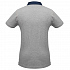 Рубашка поло мужская DNM Forward серый меланж - Фото 2