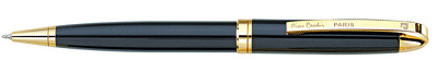 Ручка шариковая Pierre Cardin GAMME. Цвет - черный. Упаковка Е (Черный)