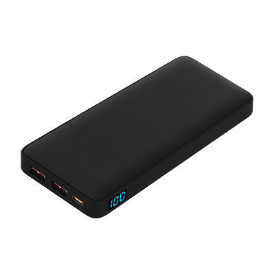 Внешний аккумулятор с цветной подсветкой Ancor PD Max Plus 10000 mAh  (Черный)