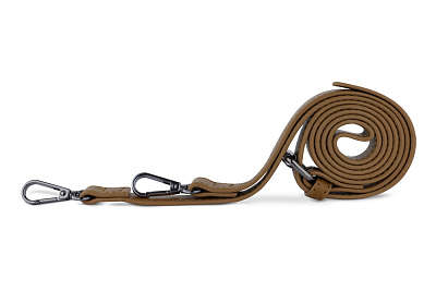 Сумка-пауч женская большая BUGATTI Mila, коньячная, полиуретан, 42 x 11 x 25 см