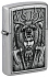 Зажигалка ZIPPO Barbarian Design с покрытием Street Chrome, латунь/сталь, серебристая, 38x13x57 мм - Фото 1