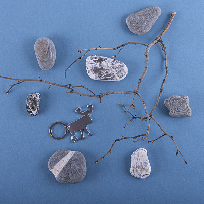 Брелок-открывалка "Рудольф"