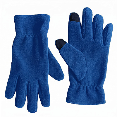 Перчатки флисовые сенсорные TRAIL S/M 220  (Синий)