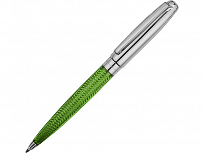 Ручка металлическая шариковая Стратосфера (Зеленый/серебристый)