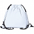 Детский рюкзак-мешок Manifest из светоотражающей ткани, серый - Фото 4