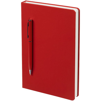 Ежедневник Magnet Shall с ручкой  (Красный)