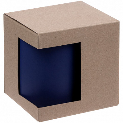 Коробка для кружки с окошком крафт ver.2