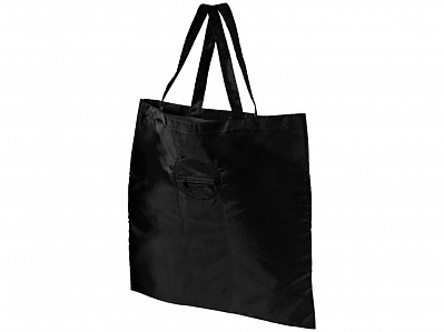Складная сумка для покупок, 210D (Черный)