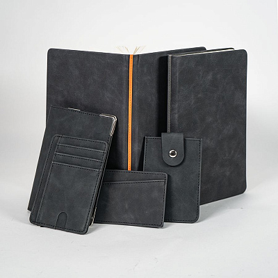 Чехол для карт Luma с 5 отделениями, черный