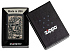 Зажигалка ZIPPO Gory Tattoo с покрытием Black Matte, латунь/сталь, черная, матовая, 38x13x57 мм - Фото 6